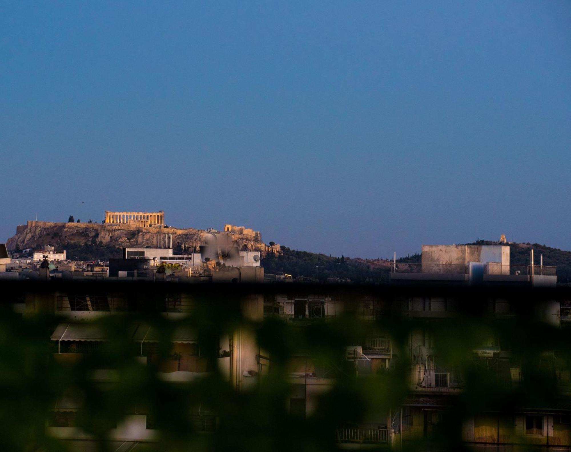Athens & Acropolis View 7Th Floor Apartment Luaran gambar